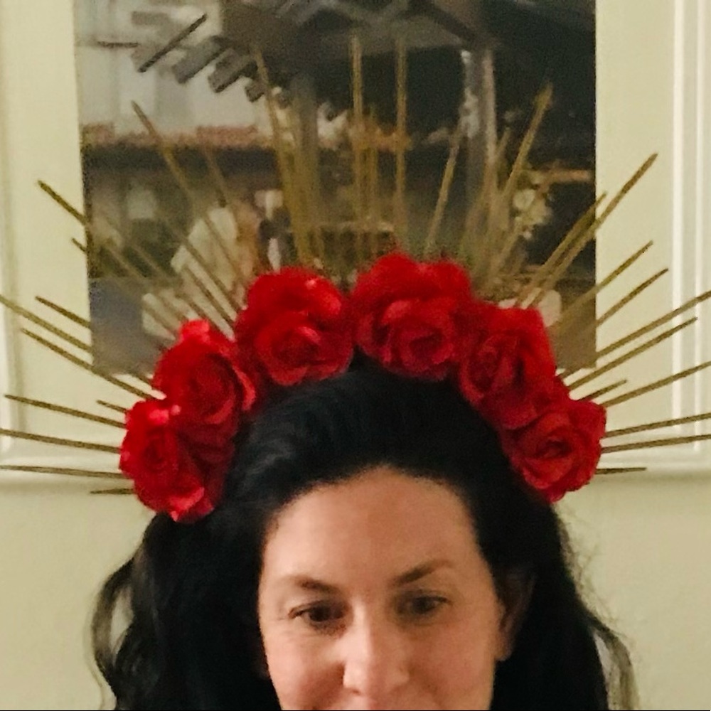 Rose headband